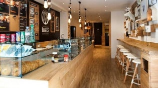La Cabane A Bagels - La salle de restauration