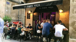 La Parte Vieja - La façade du restaurant