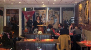 Pizza & mojitos - L'intérieur de la salle 