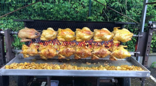 Au P'tit Marché - Poulet rôtis et pommes de terre