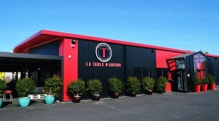 La Table d'Arcins - La façade du restaurant