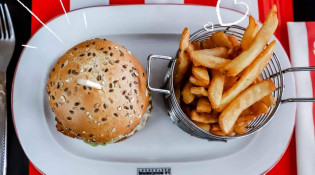 La Boucherie - Un  burger, frites