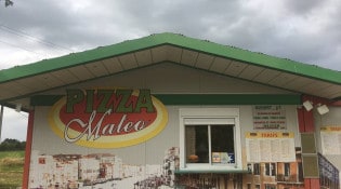 Pizza Matéo - La façade du restaurant