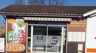 Pizz'Happy - La façade du restaurant