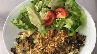 La chapelle - Omelette aux cèpes