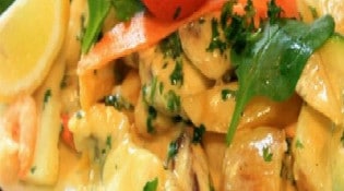 Restaurant du port - Un plat