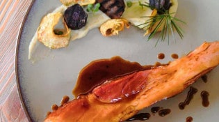L'Atelier de Candale - Ribs de porc, caramel de sapin