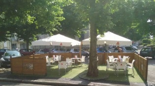 La Taverne du Pelican - La terrasse