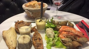 La Plancha d'Olive - Un plateau