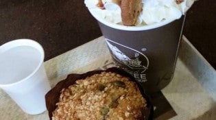 French Coffee Shop - Cookie coffee