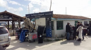 La Perle d'Argent - La façade du restaurant