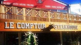 Le Comptoir - La façade du restaurant