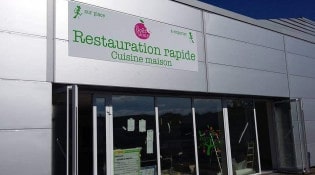 Au Goût du jour - La façade du restaurant 