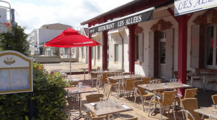 Les Allées - La terrasse