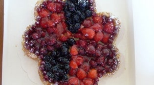 Fournil - Le multi fruits rouges fraise, framboise, mures sur une base de feuilletage pur beurre