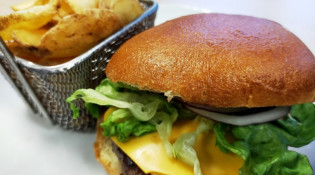 Ô Resto Garosud - Un burger