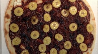 Pizza d'Ô - Une nutella banane 