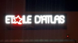 Etoile Atlas - La façade du restaurant