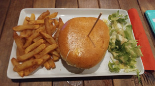 History Rock Cafe - Un burger