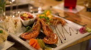 La Pirogue - Un plat