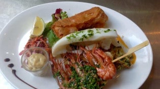 La Famourette - Une assiette de la mer