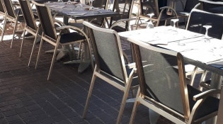 Au 10 Place du Marché - La terrasse