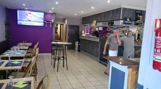 Le commerce - L' intérieur du restaurant
