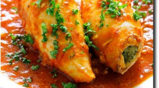 Bar Le Quarante - Encornets farcis , riz basmati