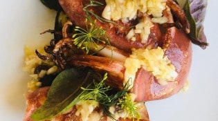 Le Beach - un plat