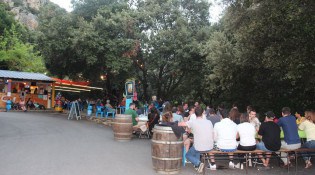 Snack Loulette - La terrasse