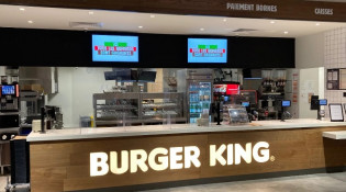 Burger King - L'interieur