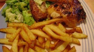 Calypso - Poulet,  frites