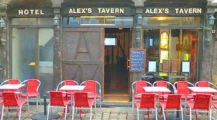 Alex's tavern - La façade du restaurant