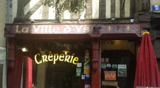 La Ville D'ys - La façade du restaurant