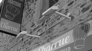 La Charrue - La façade 