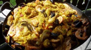 La Charrue - La paella 