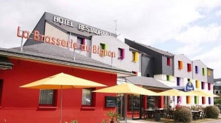 La Brasserie du Bignon - La façade du restaurant