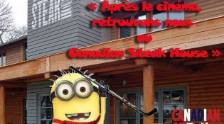 Canadian Steak House - La façade du restaurant