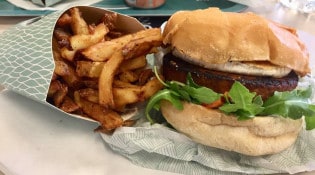 Knop - Le burger végétarien
