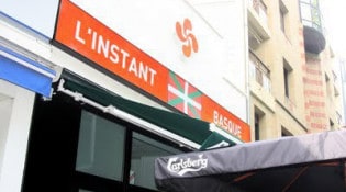 L'instant Basque - La façade du restaurant