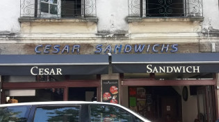 Cesar Sandwichs - La façade