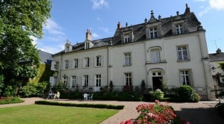 Le Clos d'amboise - La façade du restaurant