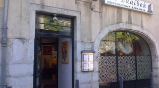 Au Baalbek - La façade du restaurant 