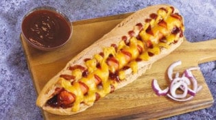 La Croissanterie - Un hot dog