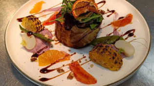 L'Arélis - Steak de butternut rôti au miel
