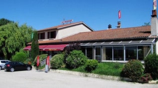 Le Relais de la Sanne - La façade du restaurant