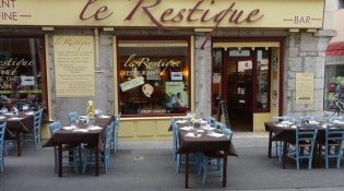 Le Restique - La façade du restaurant
