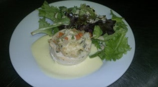 Les Colonnes - Turban de saint pierre sauce hollandaise