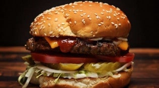 B'Rock Café - Un burger