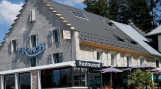 Le Ranch - La façade du restaurant 